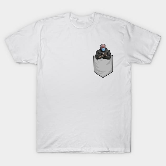 Bernie Mittens Pocket T-Shirt by ugli